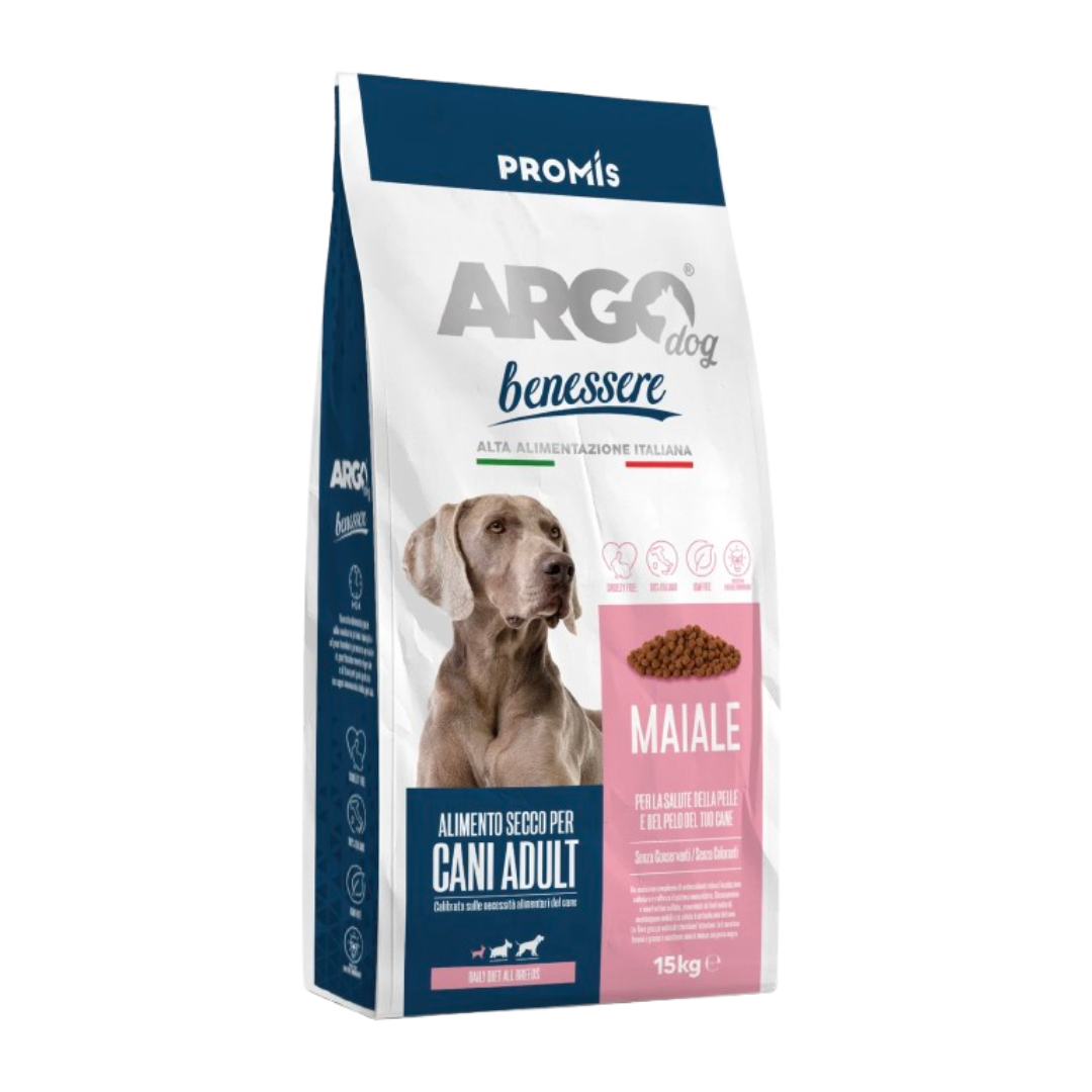 ARGO BENESSERE MAIALE 15KG - Premium Cane