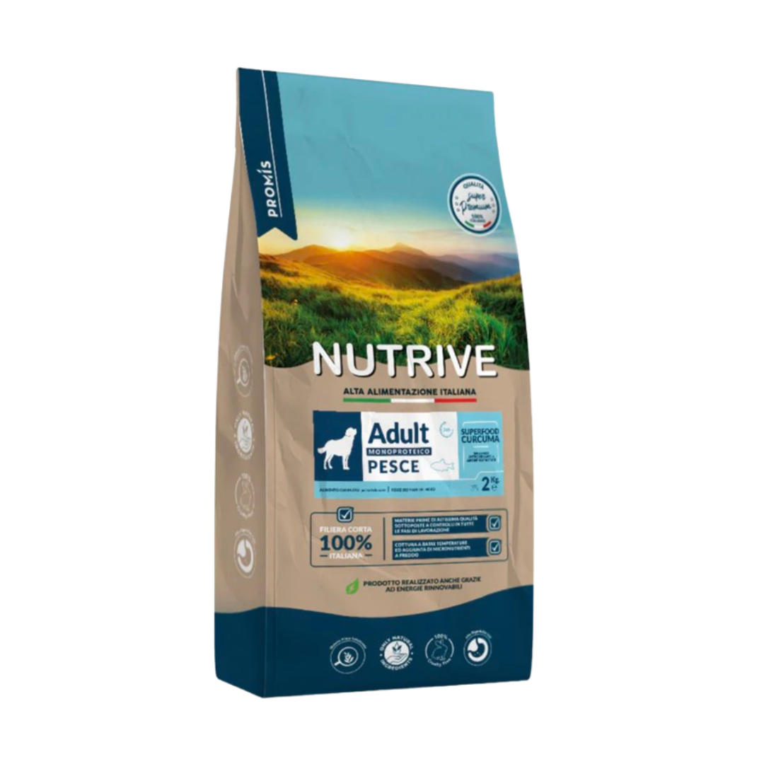 Nutrive ADULT PESCE MONOPROTEICO 2kg CANE