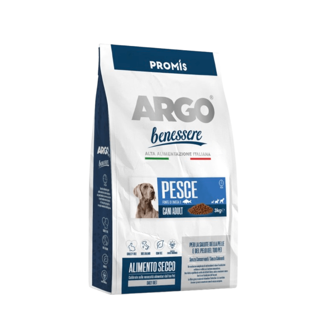 ARGO BENESSERE PESCE - Premium Cane - Zampe in Movimento