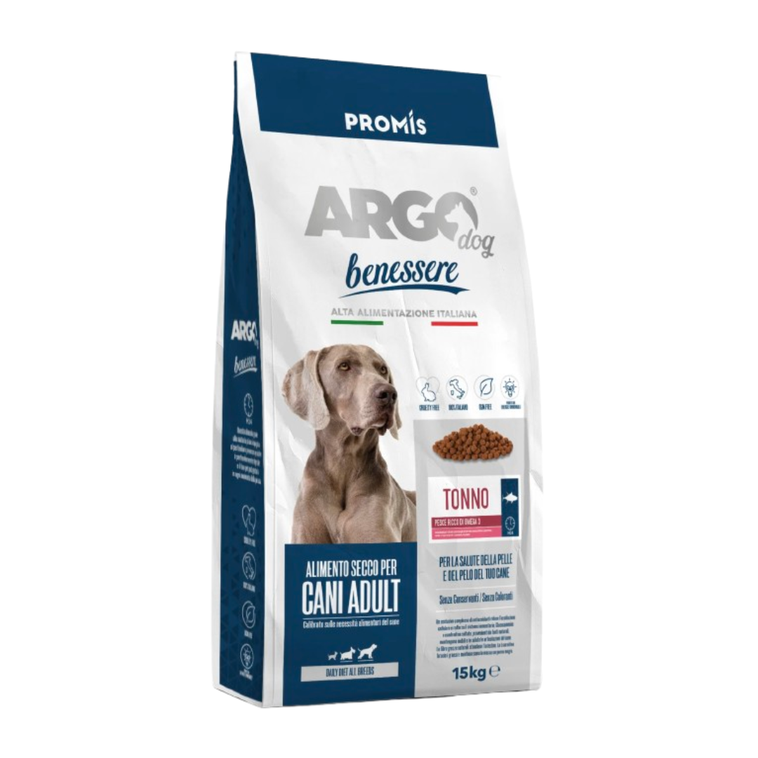 ARGO BENESSERE TONNO 15kg - Premium cane