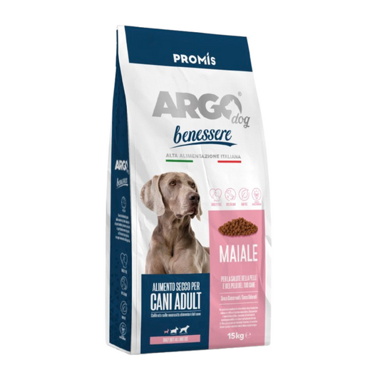 ARGO BENESSERE MAIALE 15KG - Premium Cane
