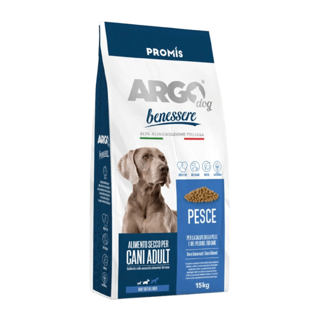 ARGO BENESSERE PESCE - Premium Cane - Zampe in Movimento
