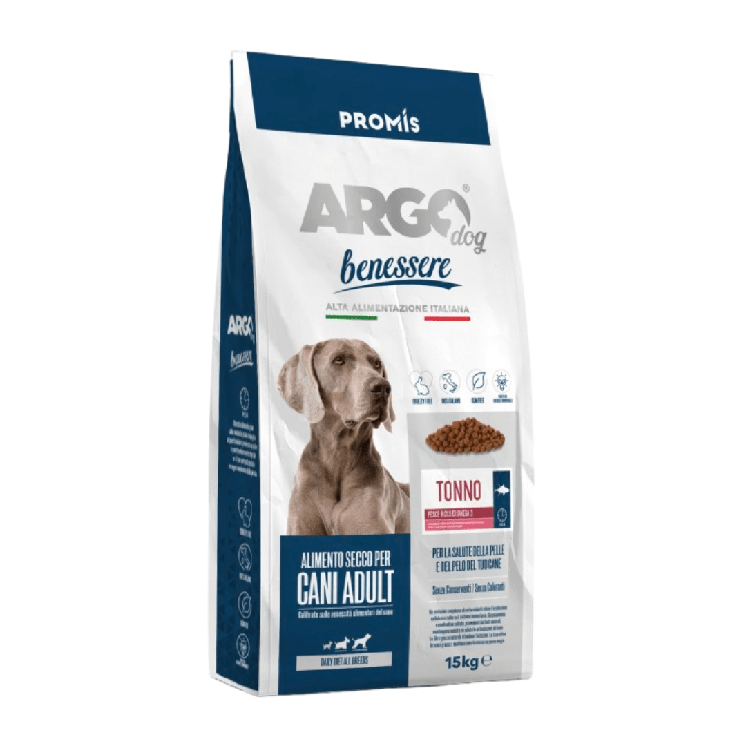 ARGO BENESSERE TONNO - Premium cane - Zampe in Movimento
